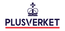 Plusverket for vit bakgrund